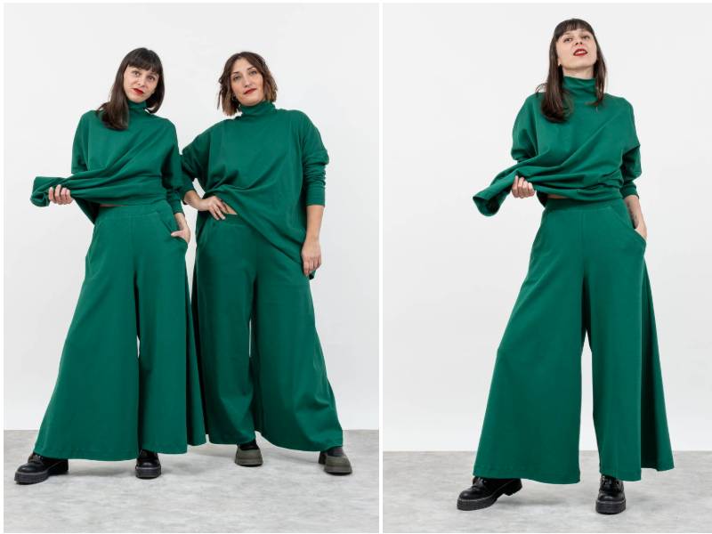 Estilo de ropa de mujer oversize