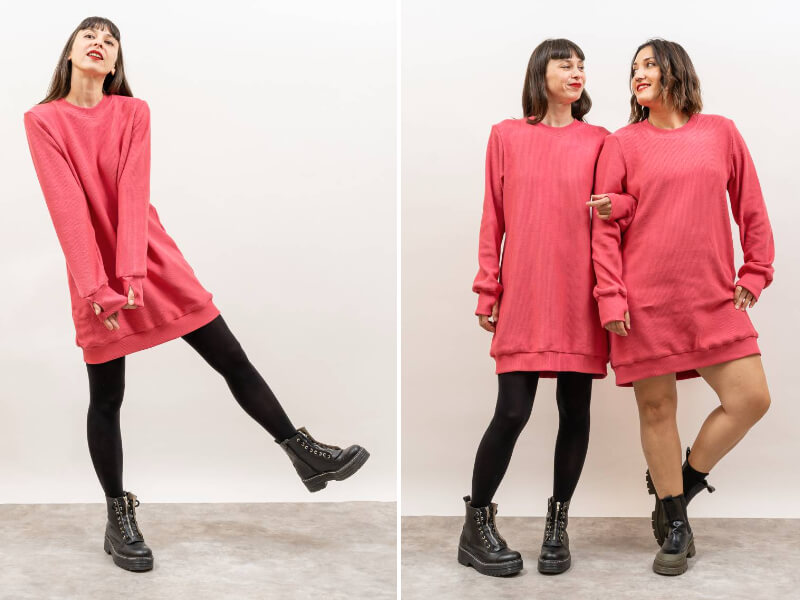 Básicos de otoño - invierno para mujer: vestidos largos tipo jersey