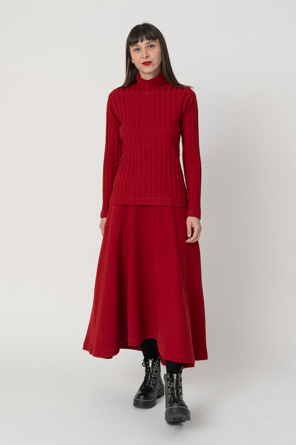 Canale cuello alto rojo