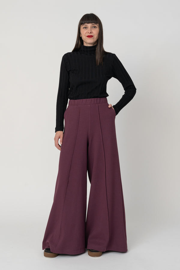 Falda pantalon Apasionada vino