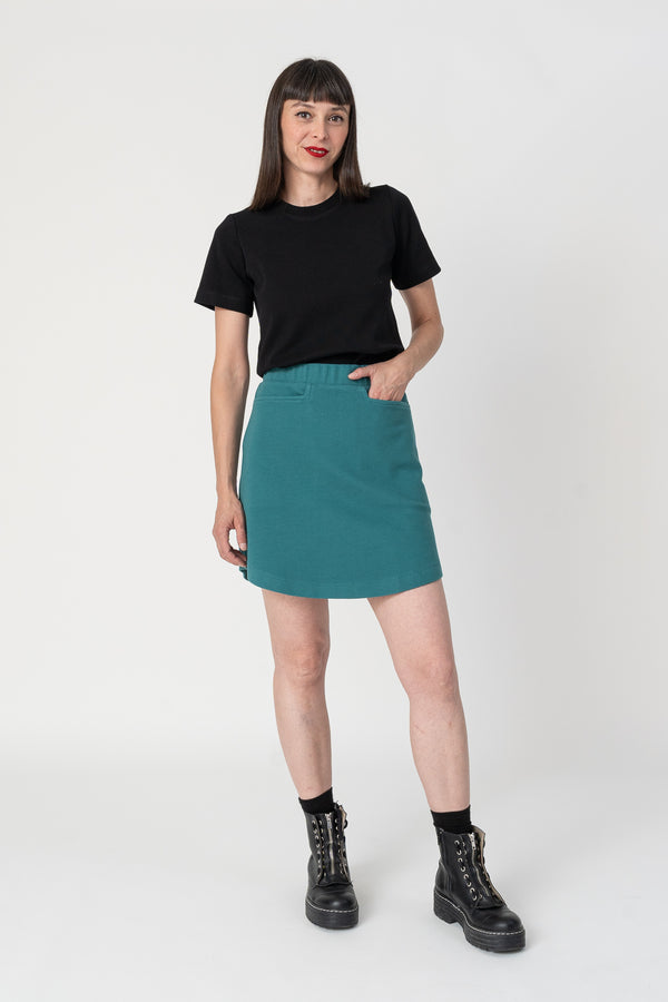 Falda Noto azul