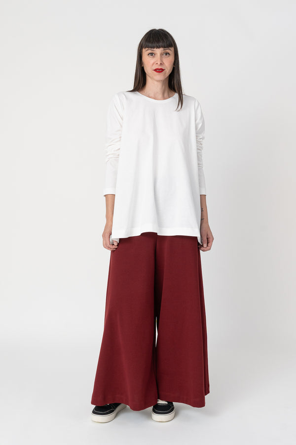 Camiseta de capa blanca