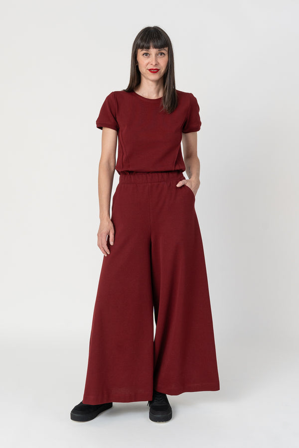 Falda pantalon sangre