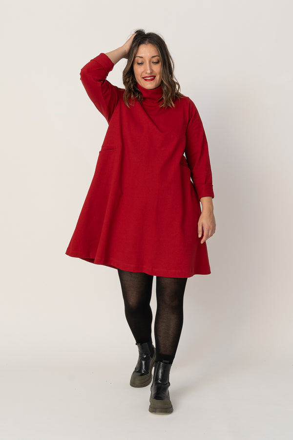 Vestido Angela Rojo