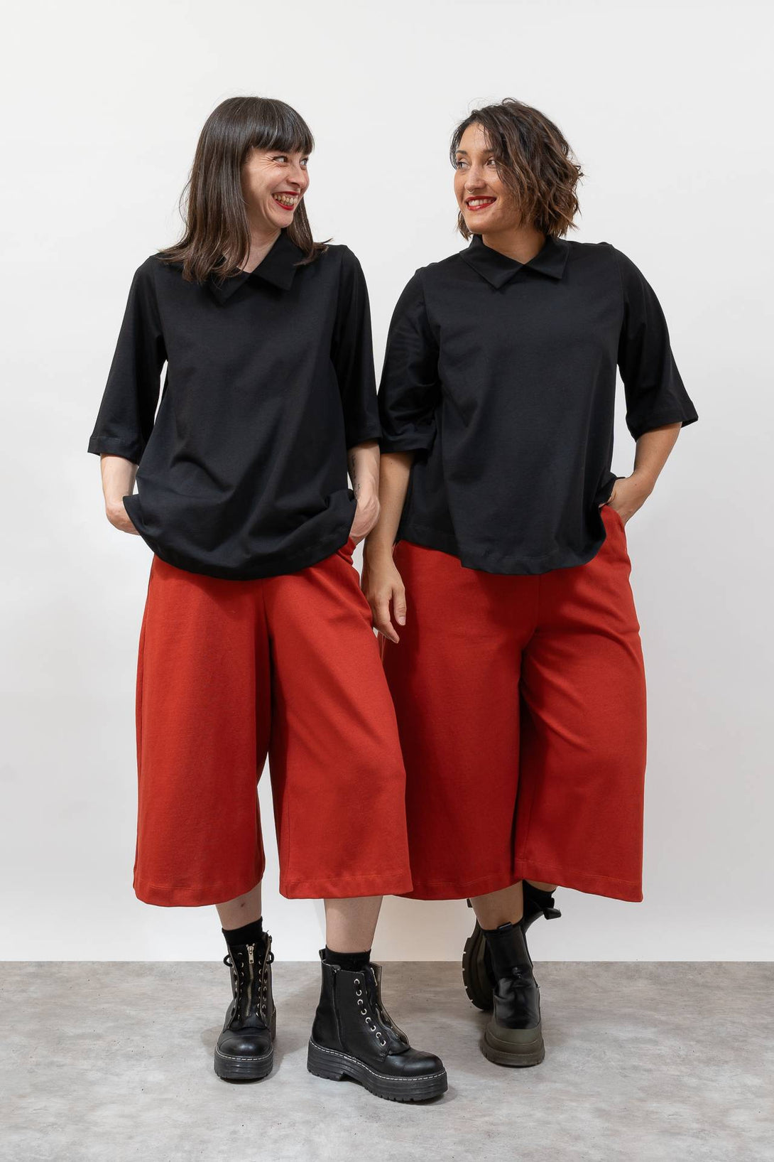 Camisa camiseta Gusi negro-Elisa Muresan