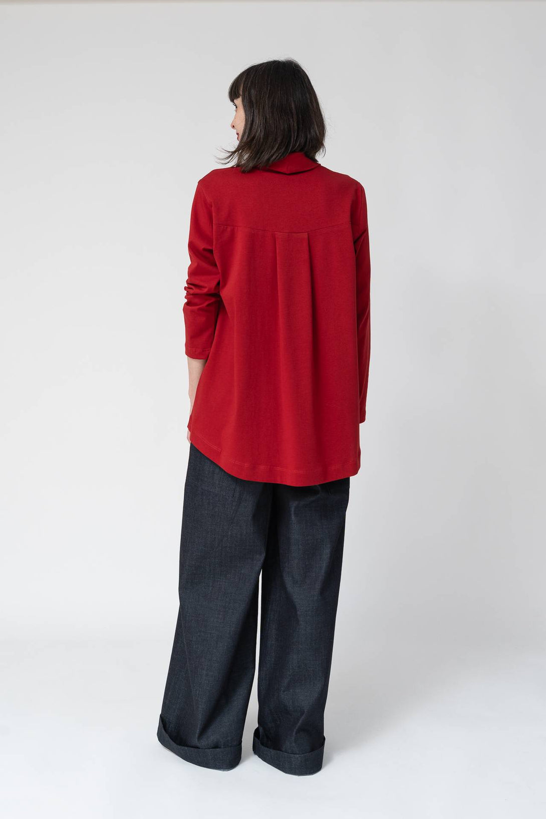 Camisa camiseta over rojo-Elisa Muresan
