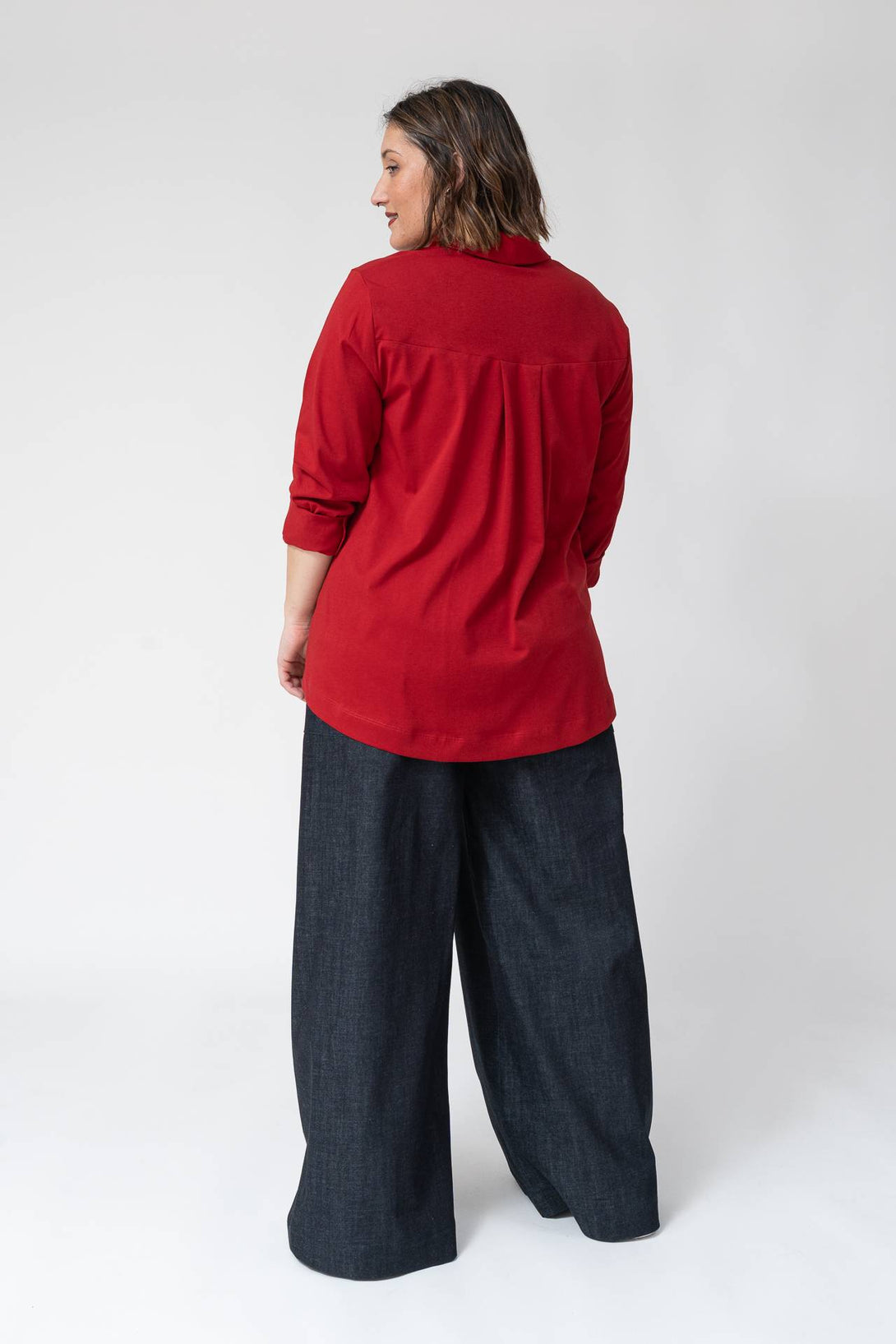 Camisa camiseta over rojo-Elisa Muresan