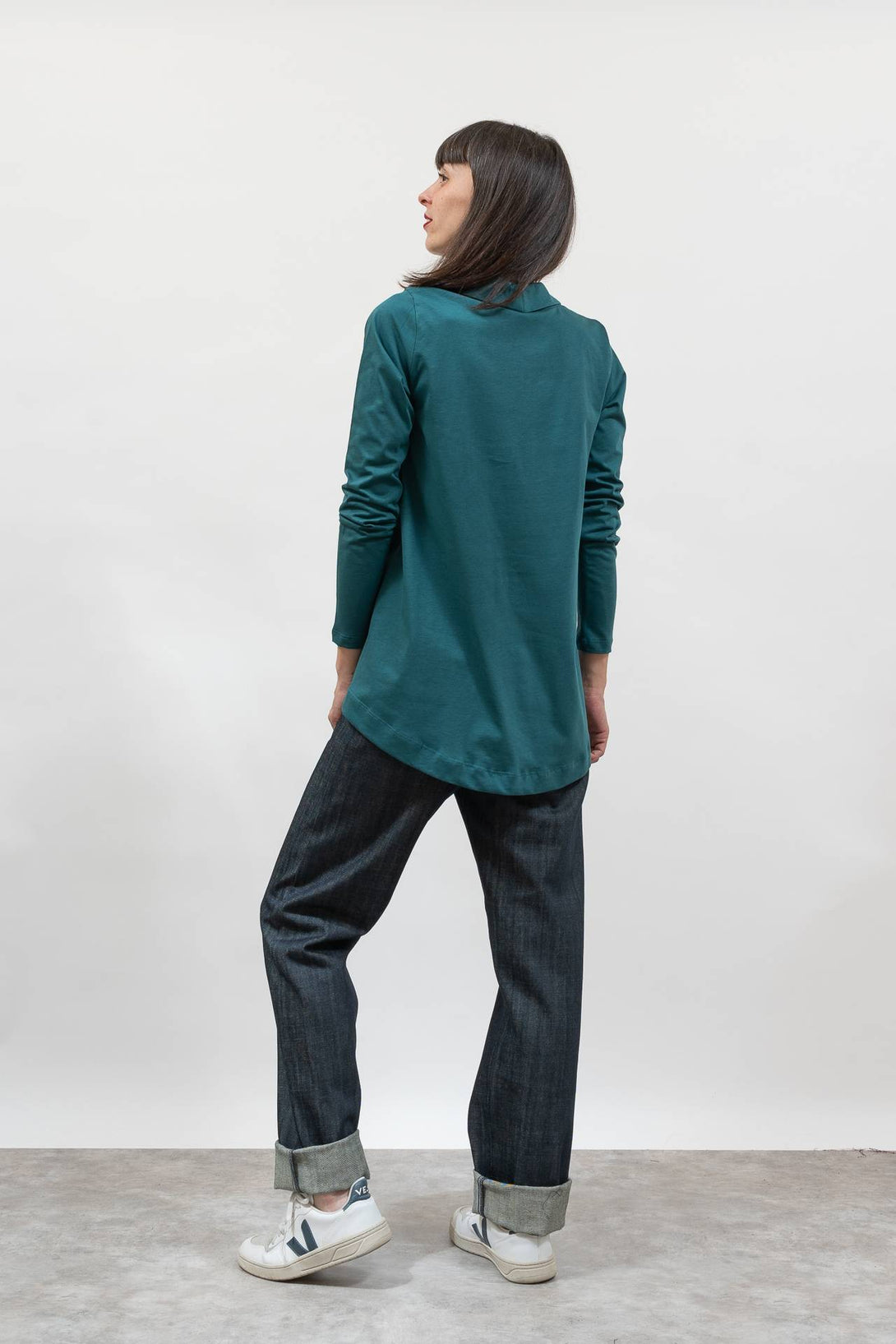 Camisa camiseta Pipa esmeralda-Elisa Muresan