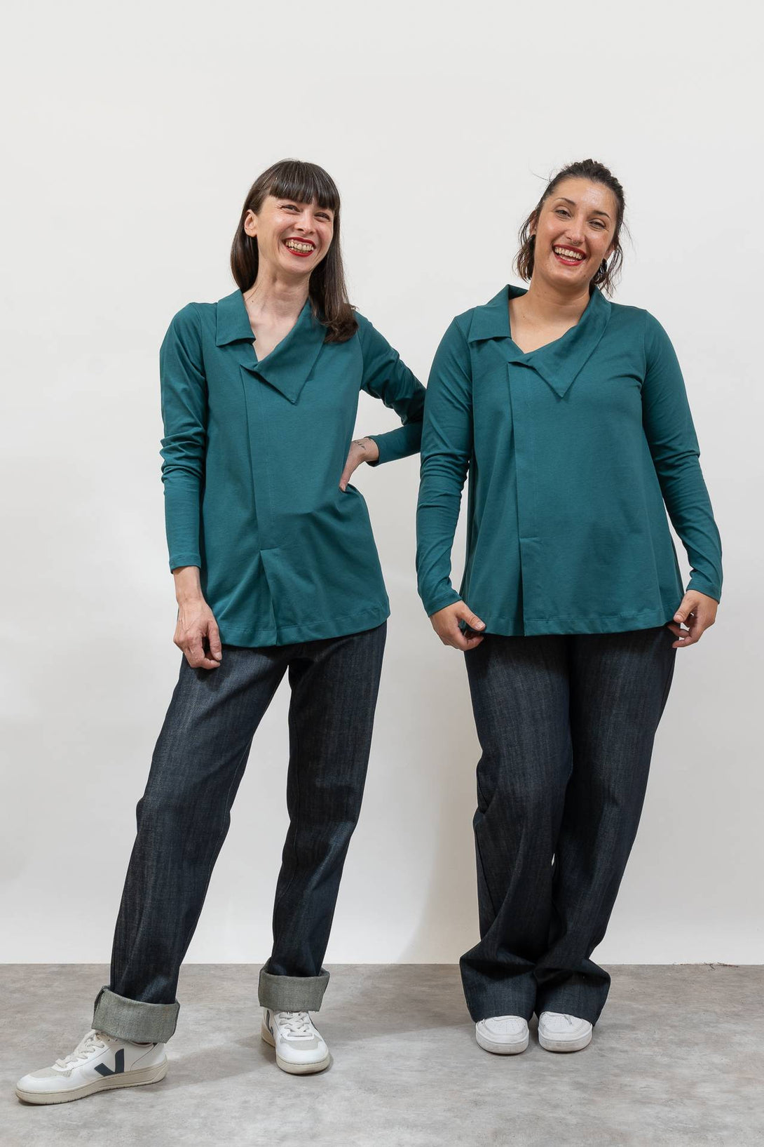 Camisa camiseta Pipa esmeralda-Elisa Muresan