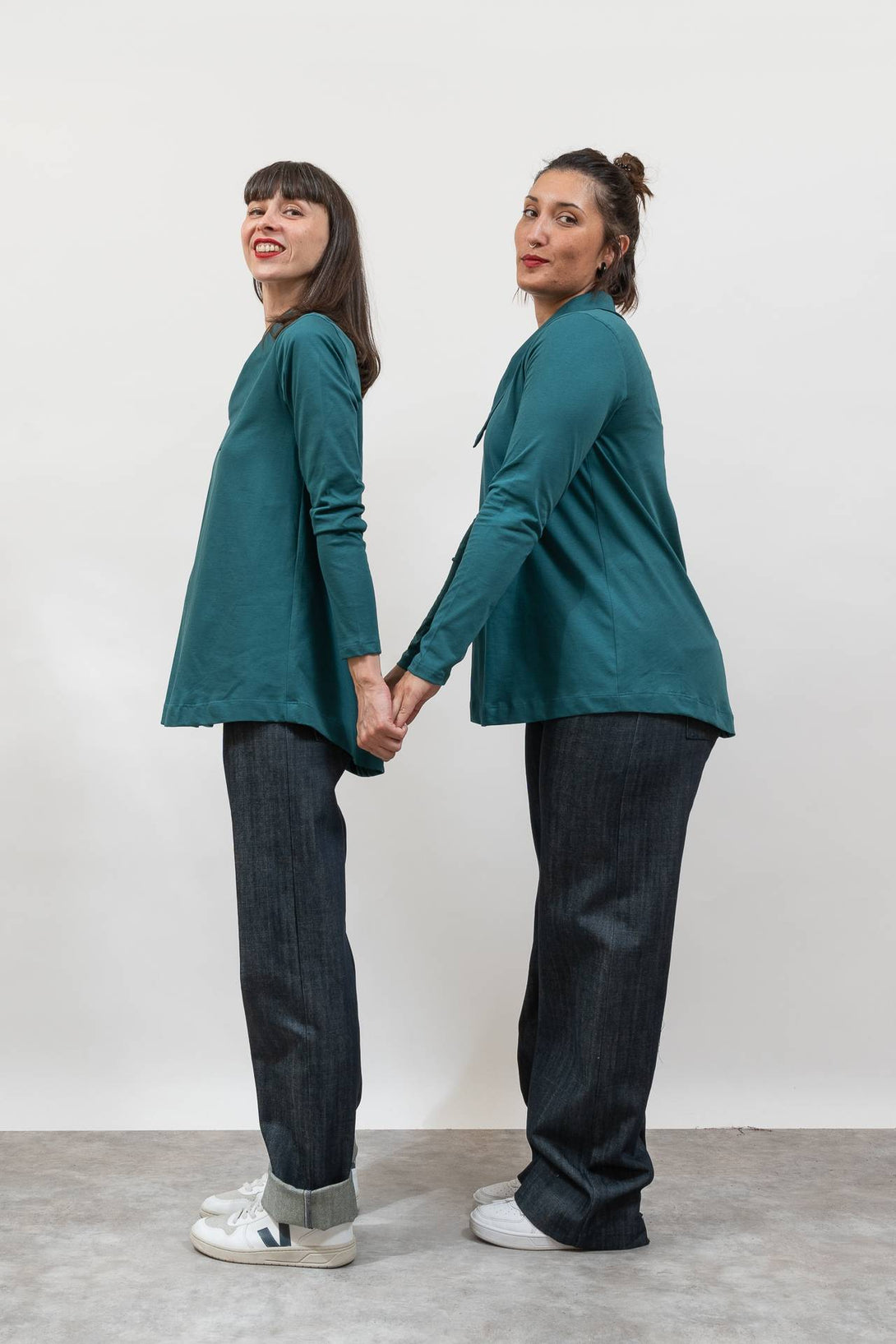 Camisa camiseta Pipa esmeralda-Elisa Muresan