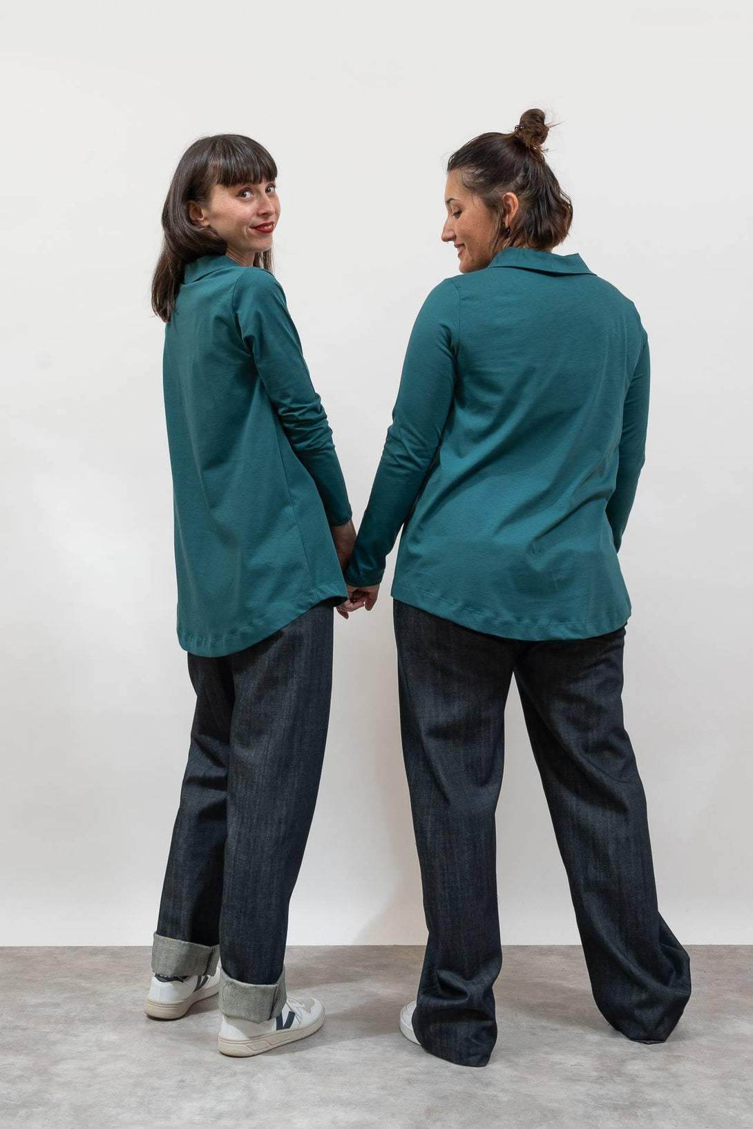 Camisa camiseta Pipa esmeralda-Elisa Muresan