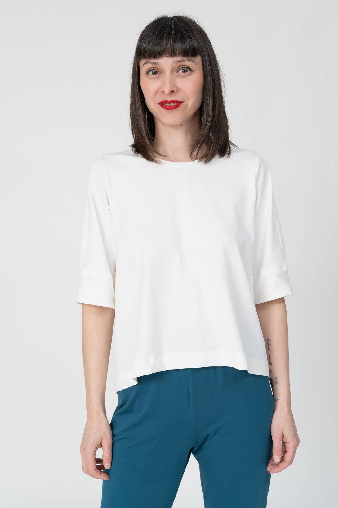 Camiseta Capensis blanco-Elisa Muresan