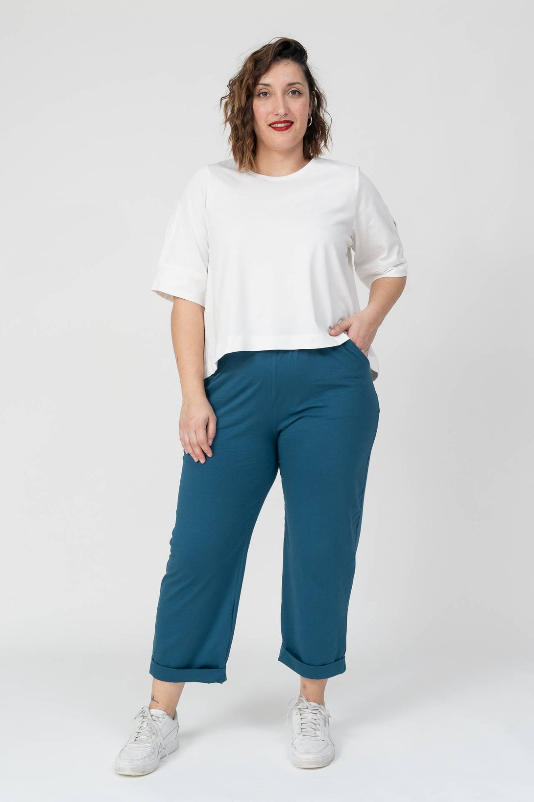 Camiseta Capensis blanco-Elisa Muresan