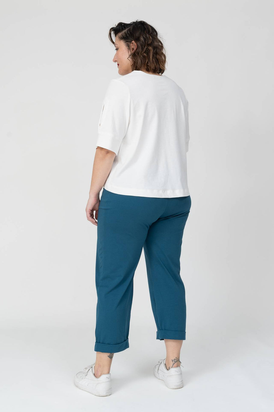 Camiseta Capensis blanco-Elisa Muresan