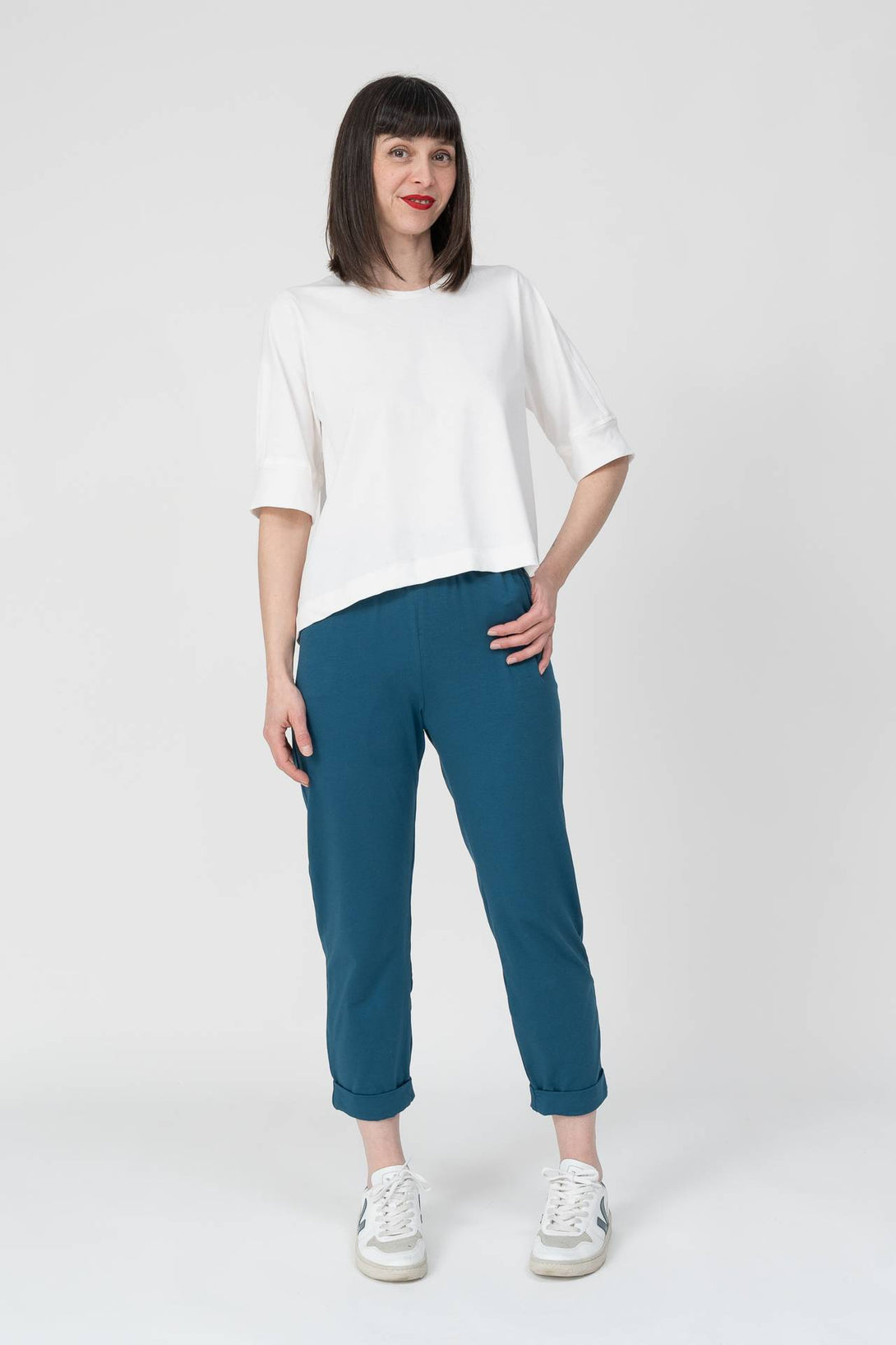 Camiseta Capensis blanco-Elisa Muresan