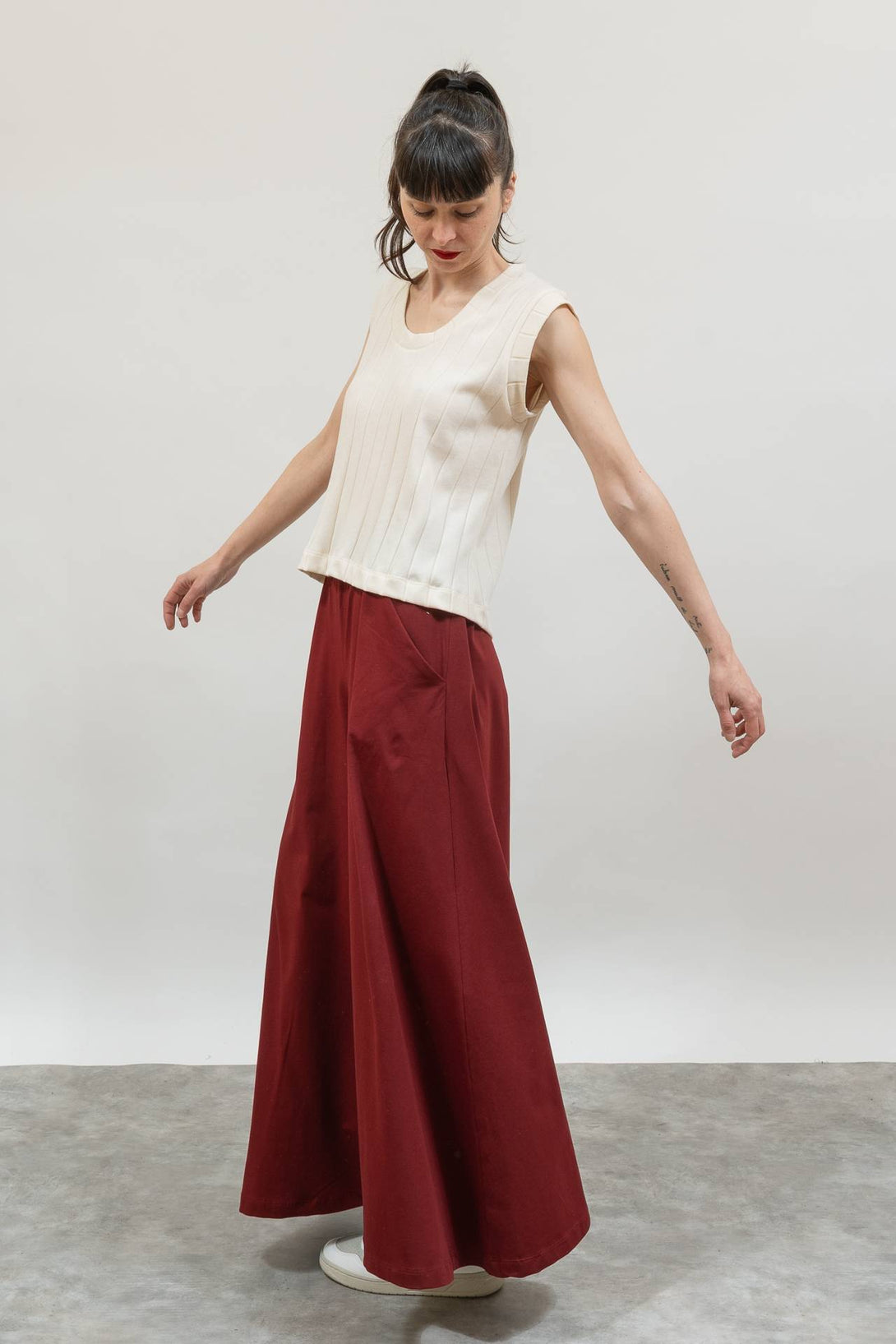 Camiseta over tirante-Elisa Muresan