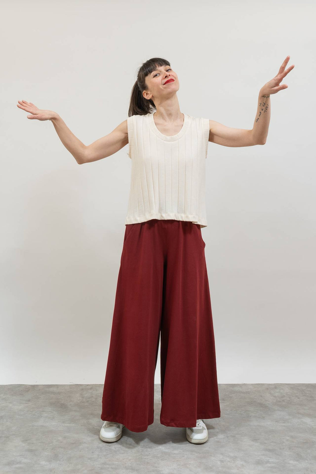 Camiseta over tirante-Elisa Muresan