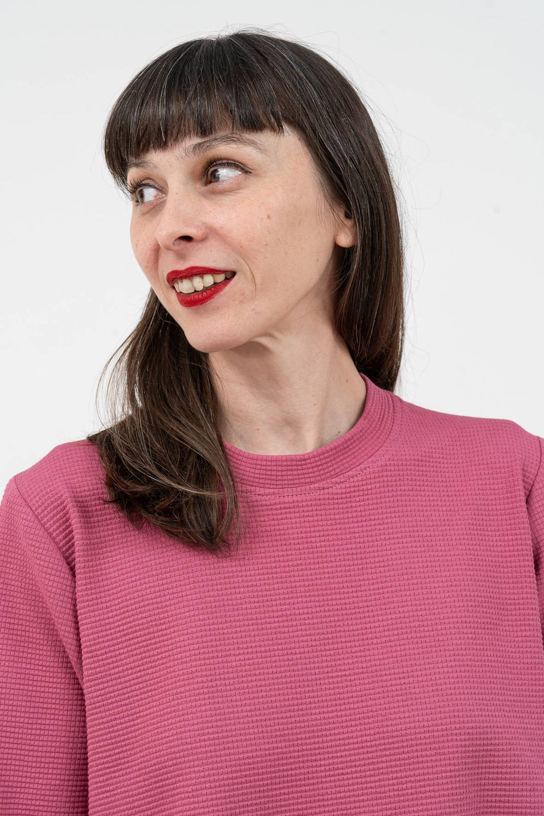 Capa larga malva-Elisa Muresan