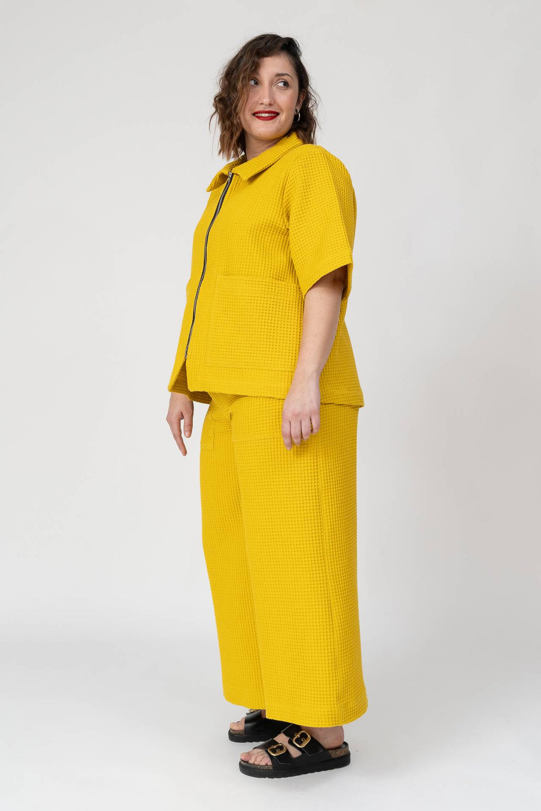 Chaqueta curry-Elisa Muresan