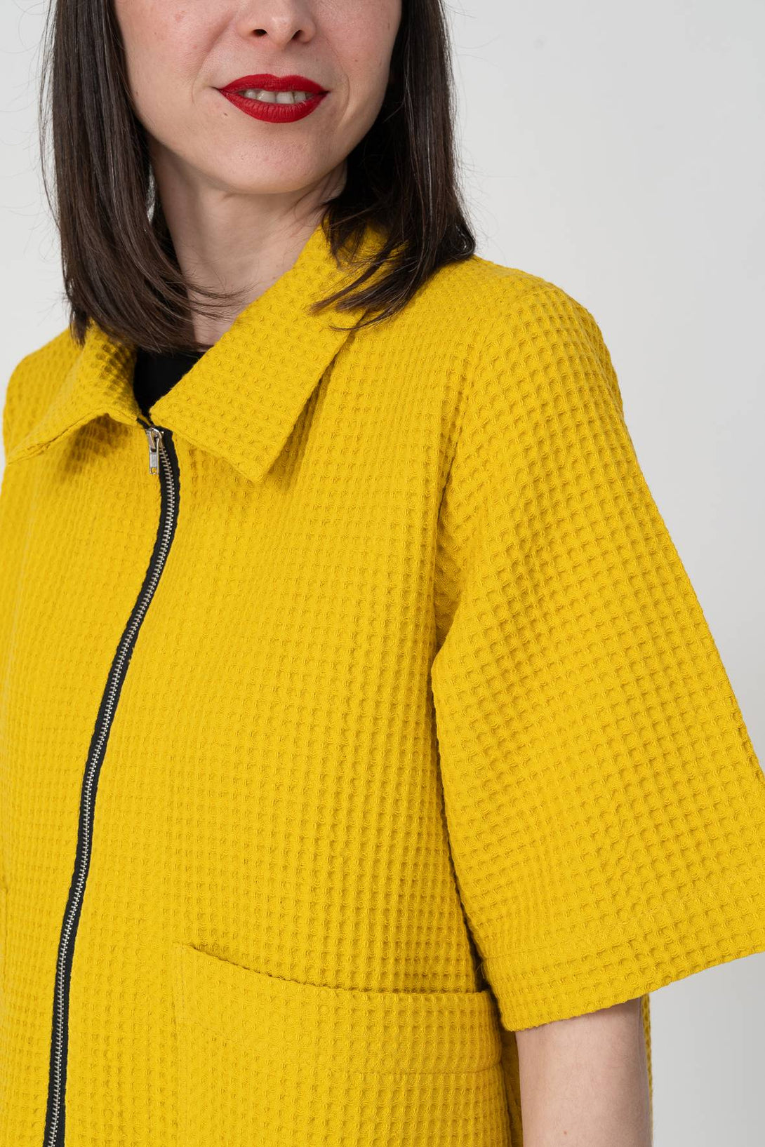 Chaqueta curry-Elisa Muresan