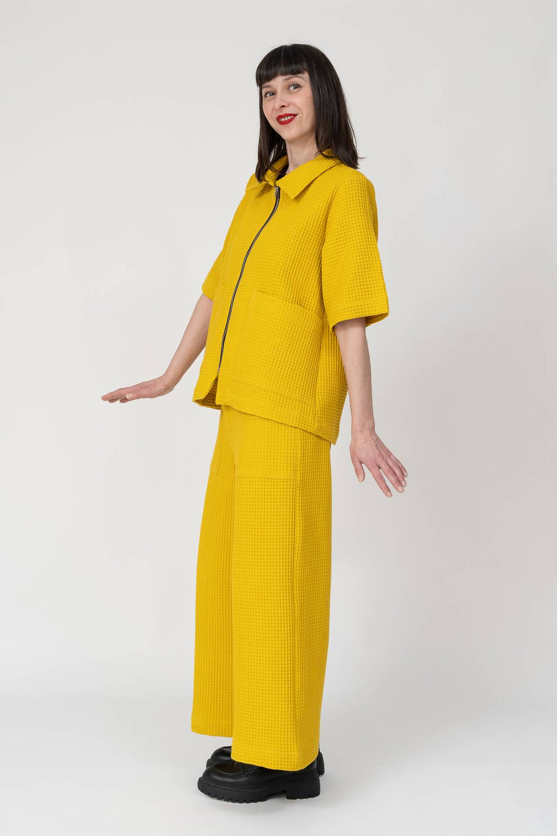 Chaqueta curry-Elisa Muresan