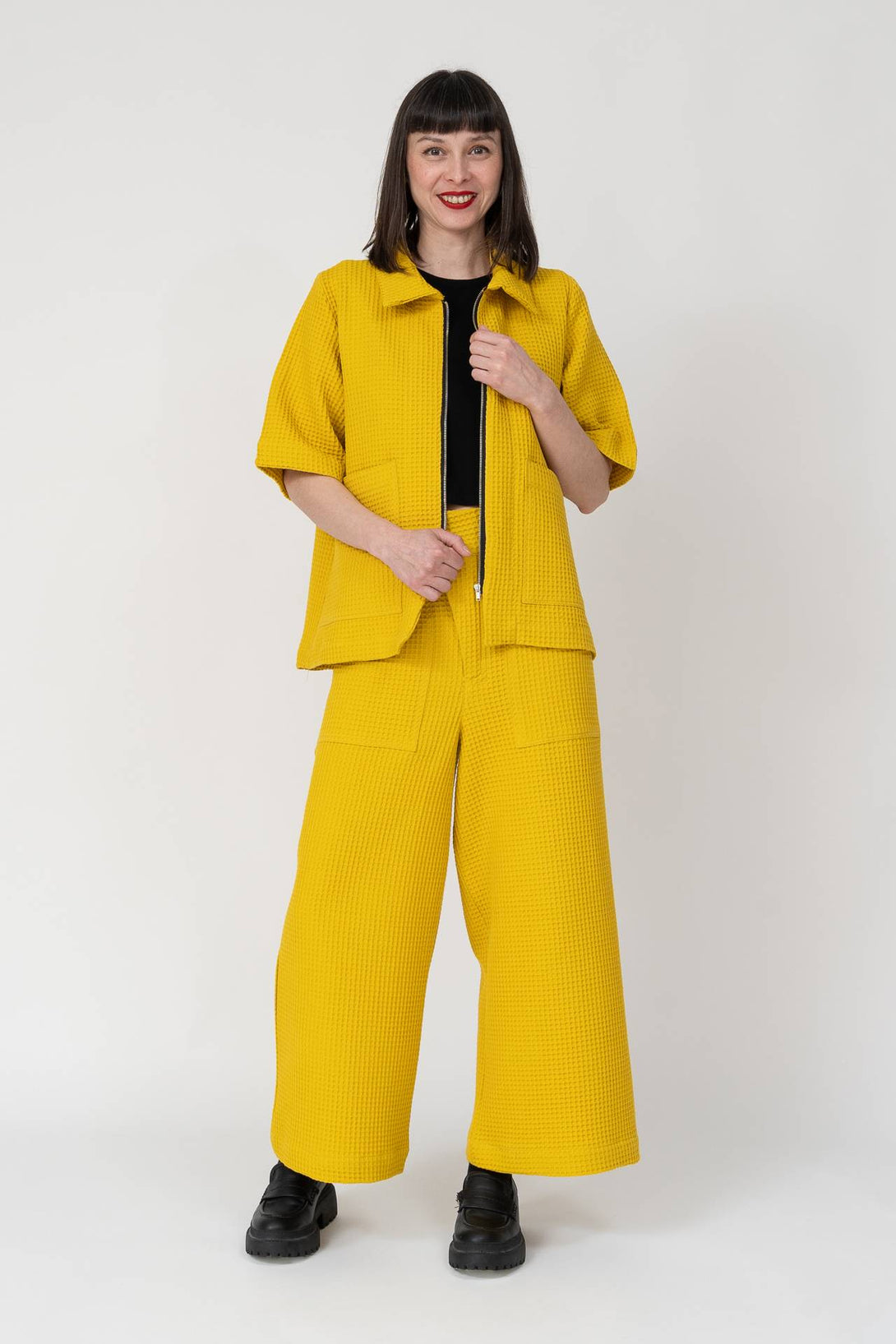 Chaqueta curry-Elisa Muresan