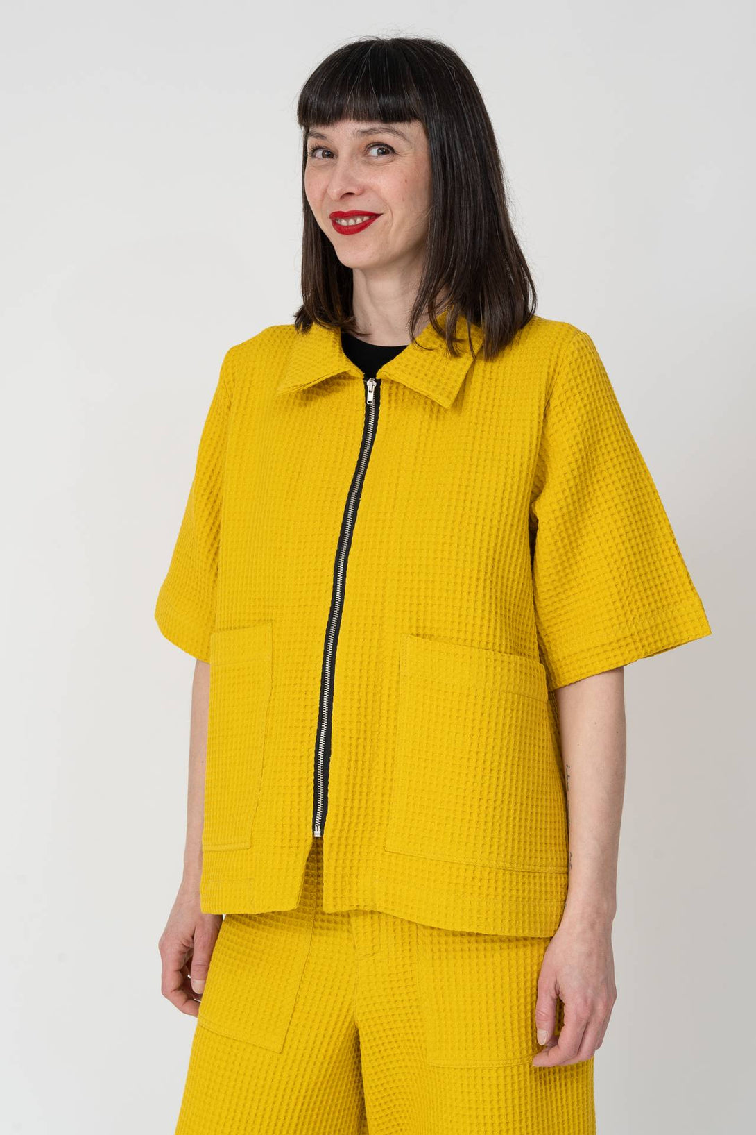 Chaqueta curry-Elisa Muresan