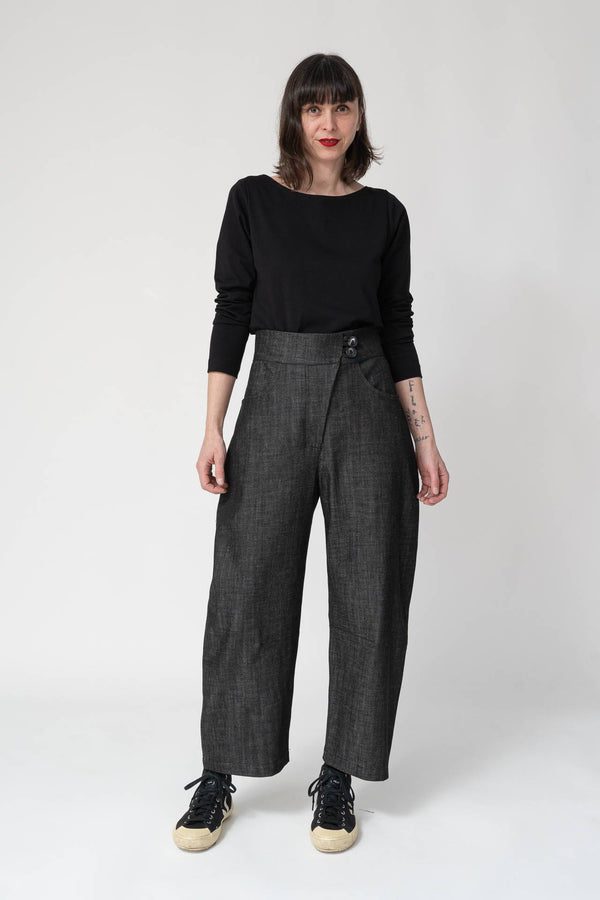 Denim globo Bulnes negro-Elisa Muresan