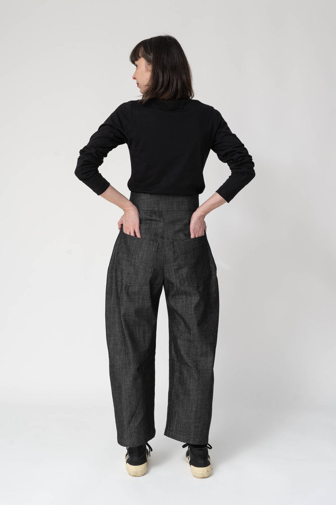 Denim globo Bulnes negro-Elisa Muresan