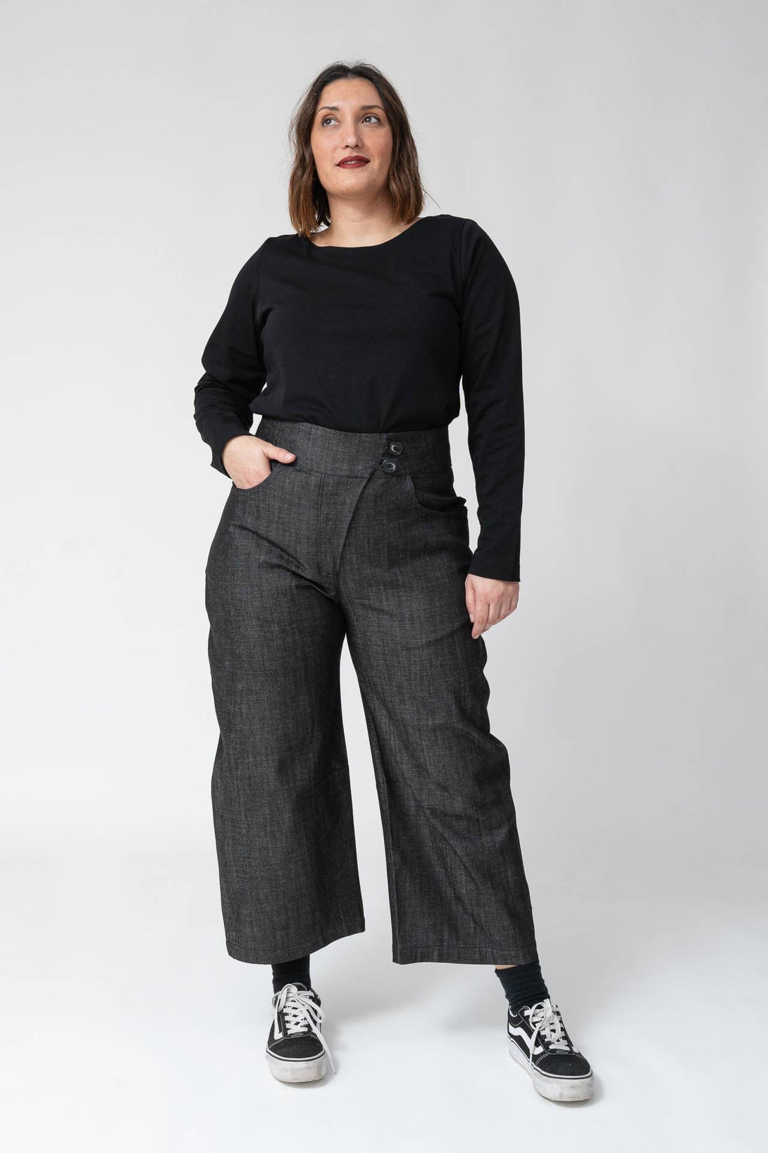 Denim globo Bulnes negro-Elisa Muresan