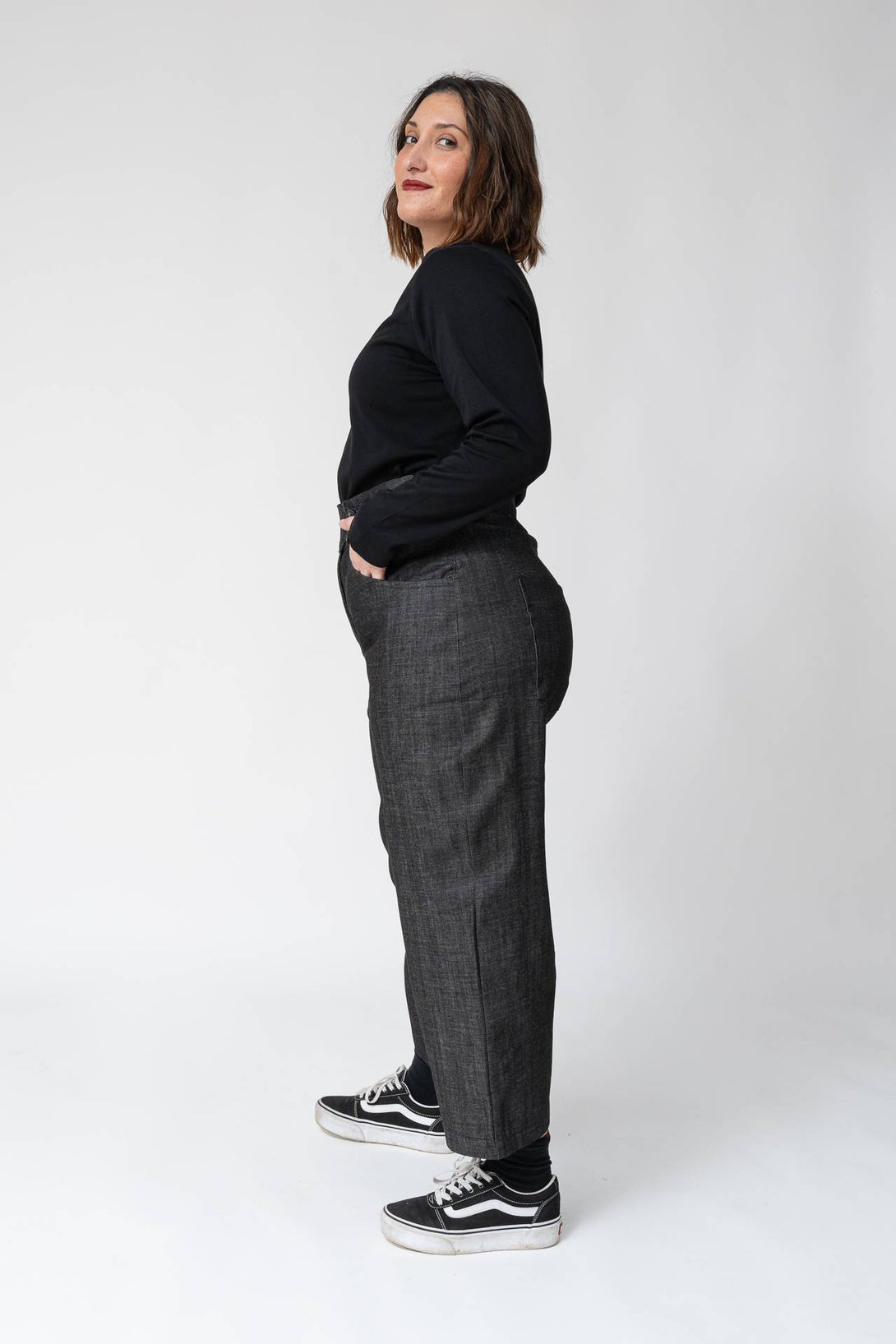 Denim globo Bulnes negro-Elisa Muresan