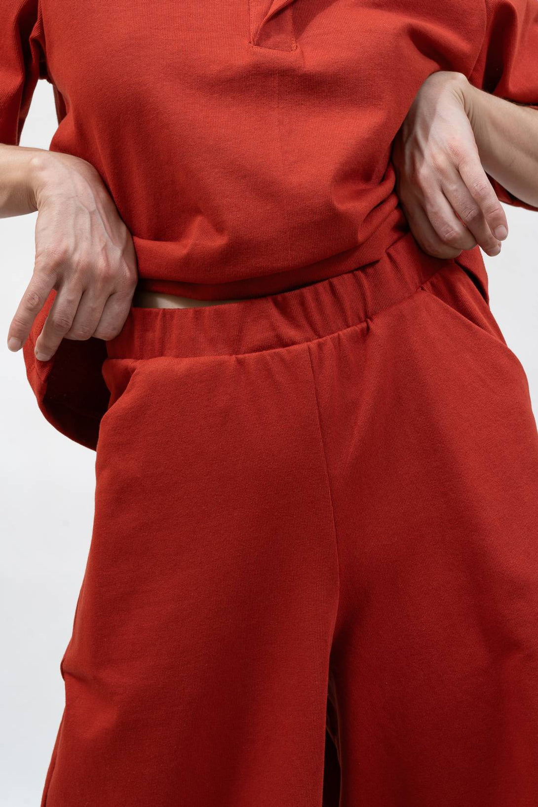 Falda pantalón Carey teja-Elisa Muresan