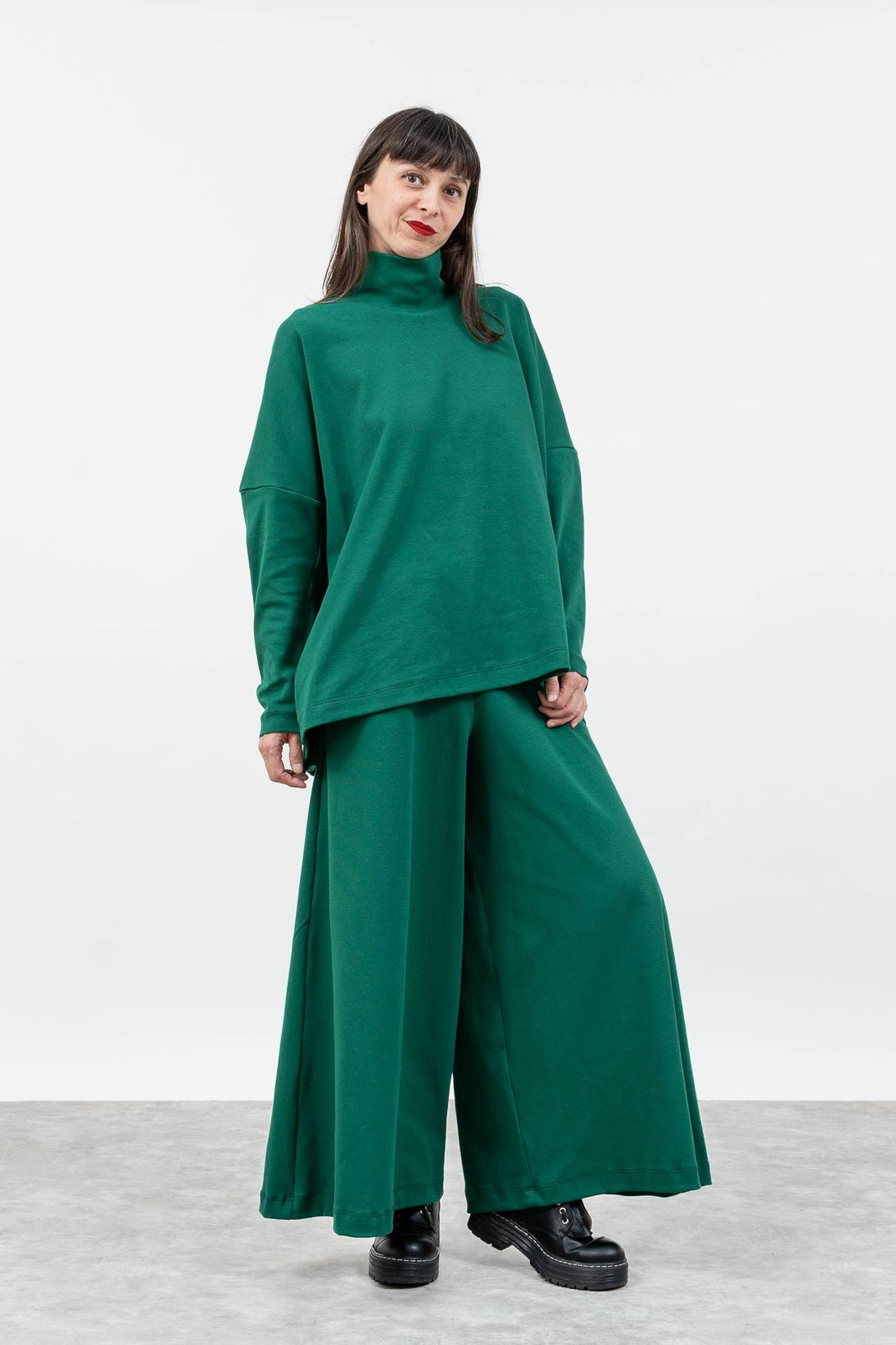 Jersey over fuelle verde-Elisa Muresan