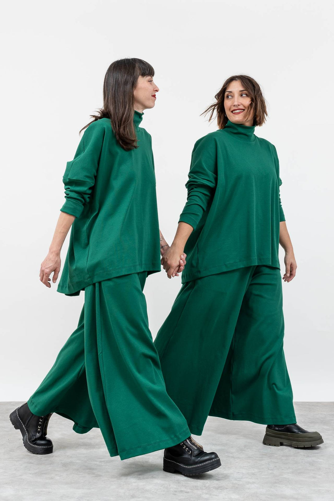 Jersey over fuelle verde-Elisa Muresan