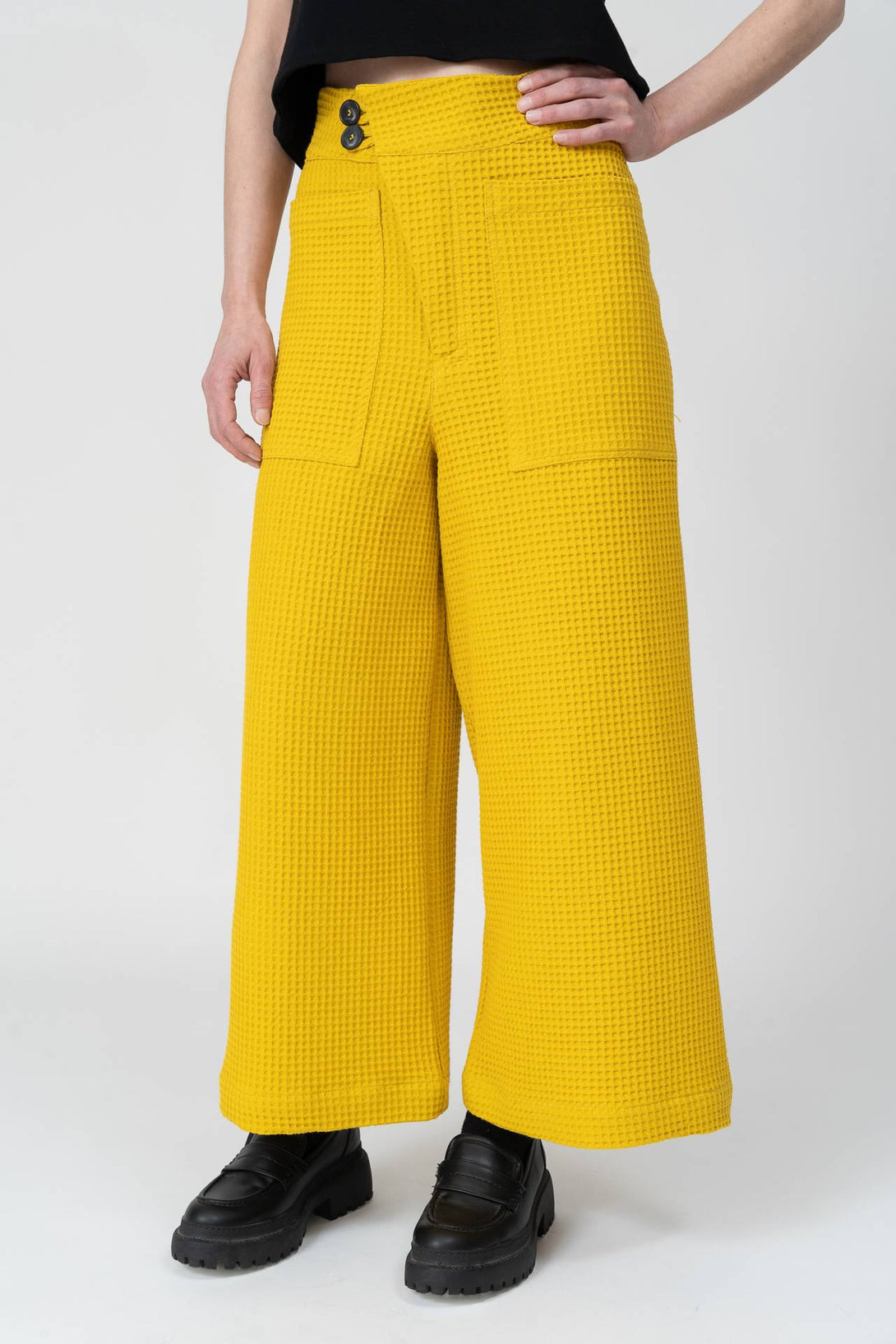 Pantalón curry-Elisa Muresan