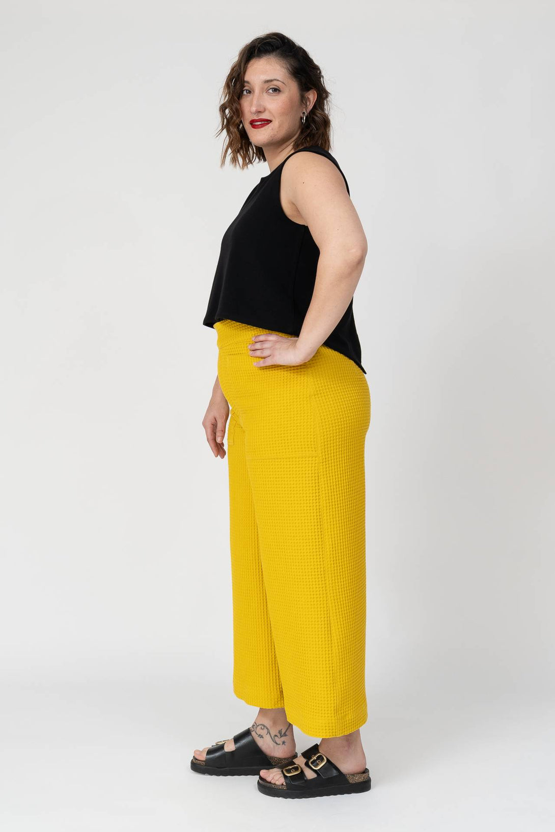 Pantalón curry-Elisa Muresan