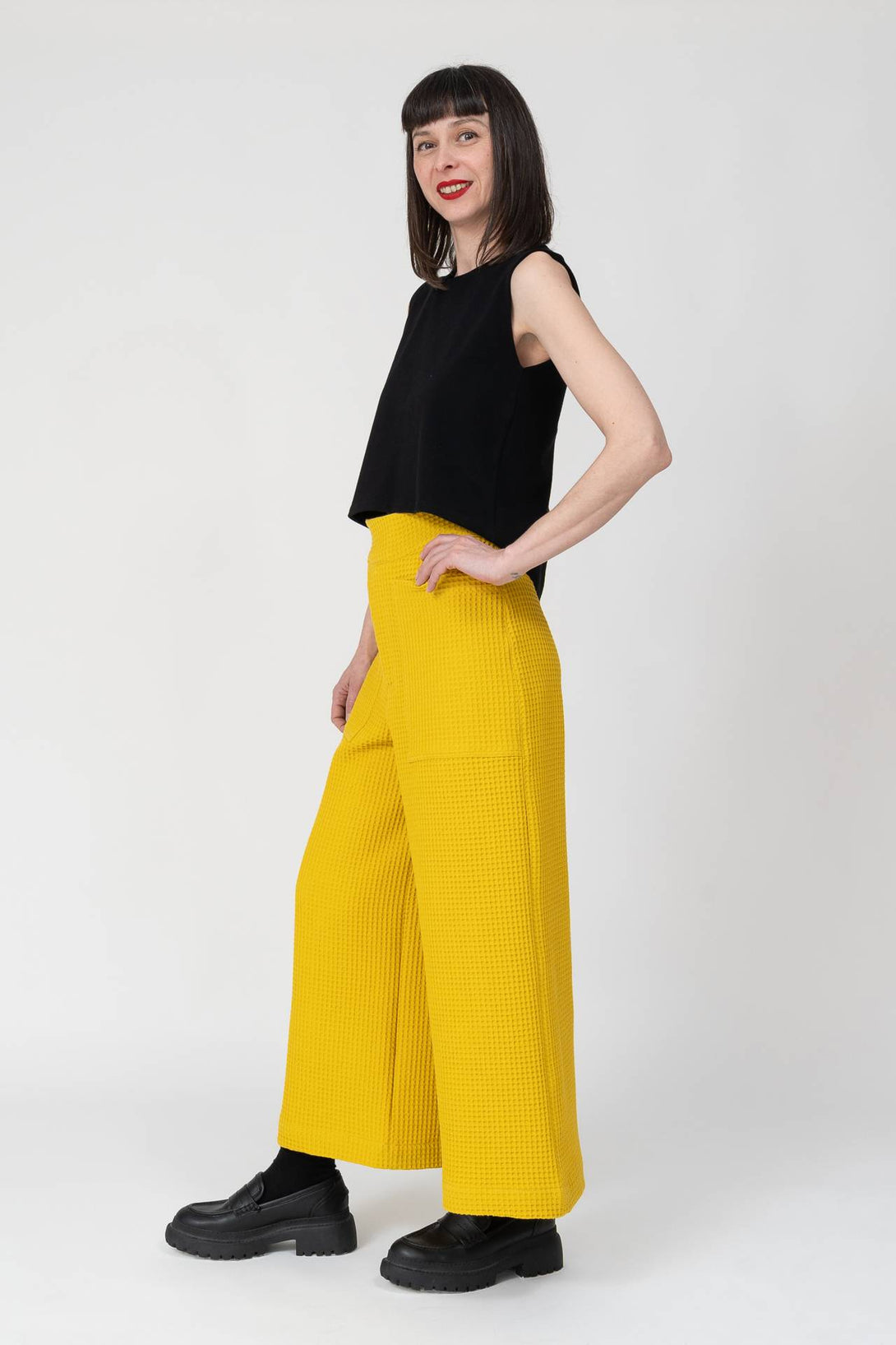 Pantalón curry-Elisa Muresan
