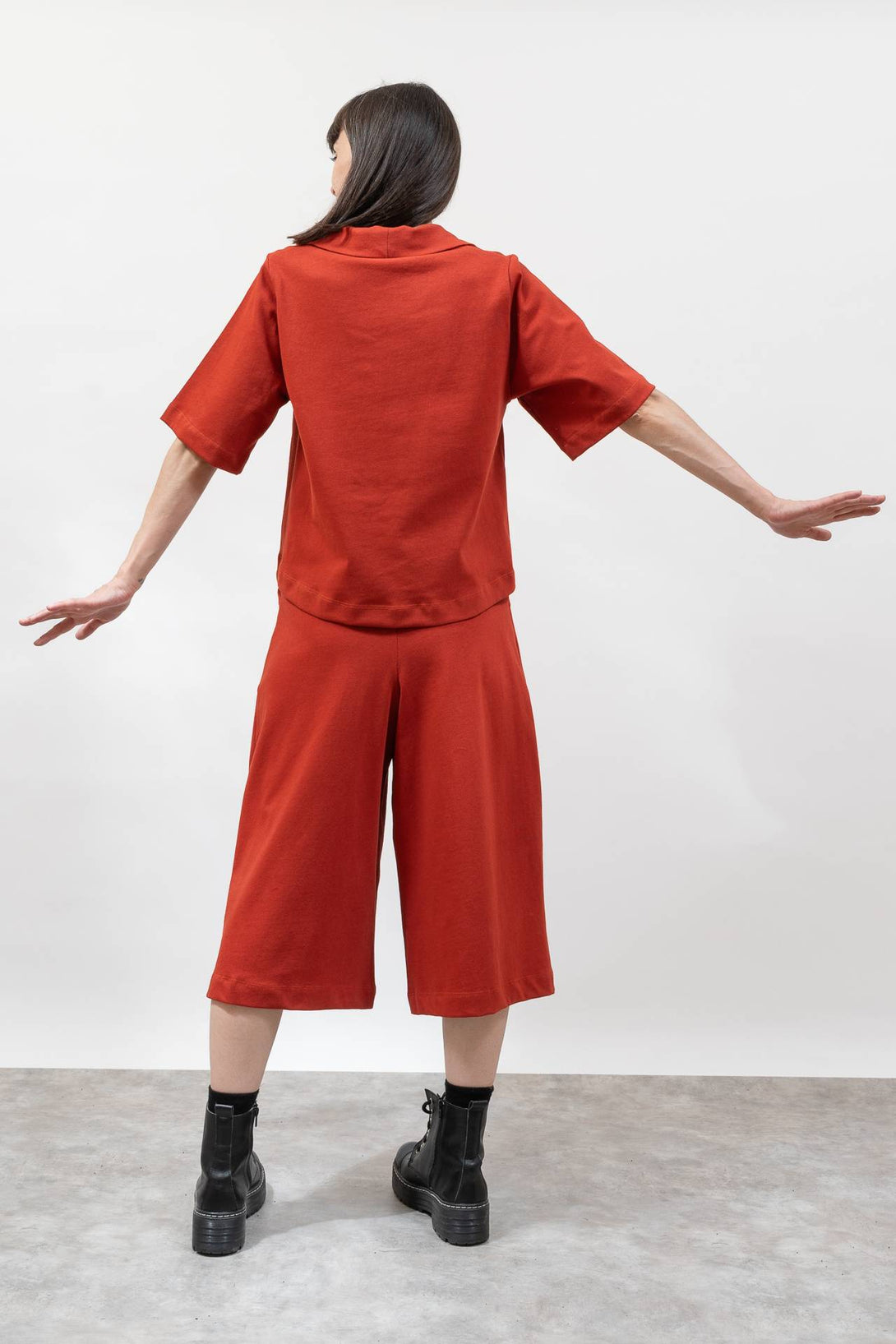 Polo crop Carey teja-Elisa Muresan
