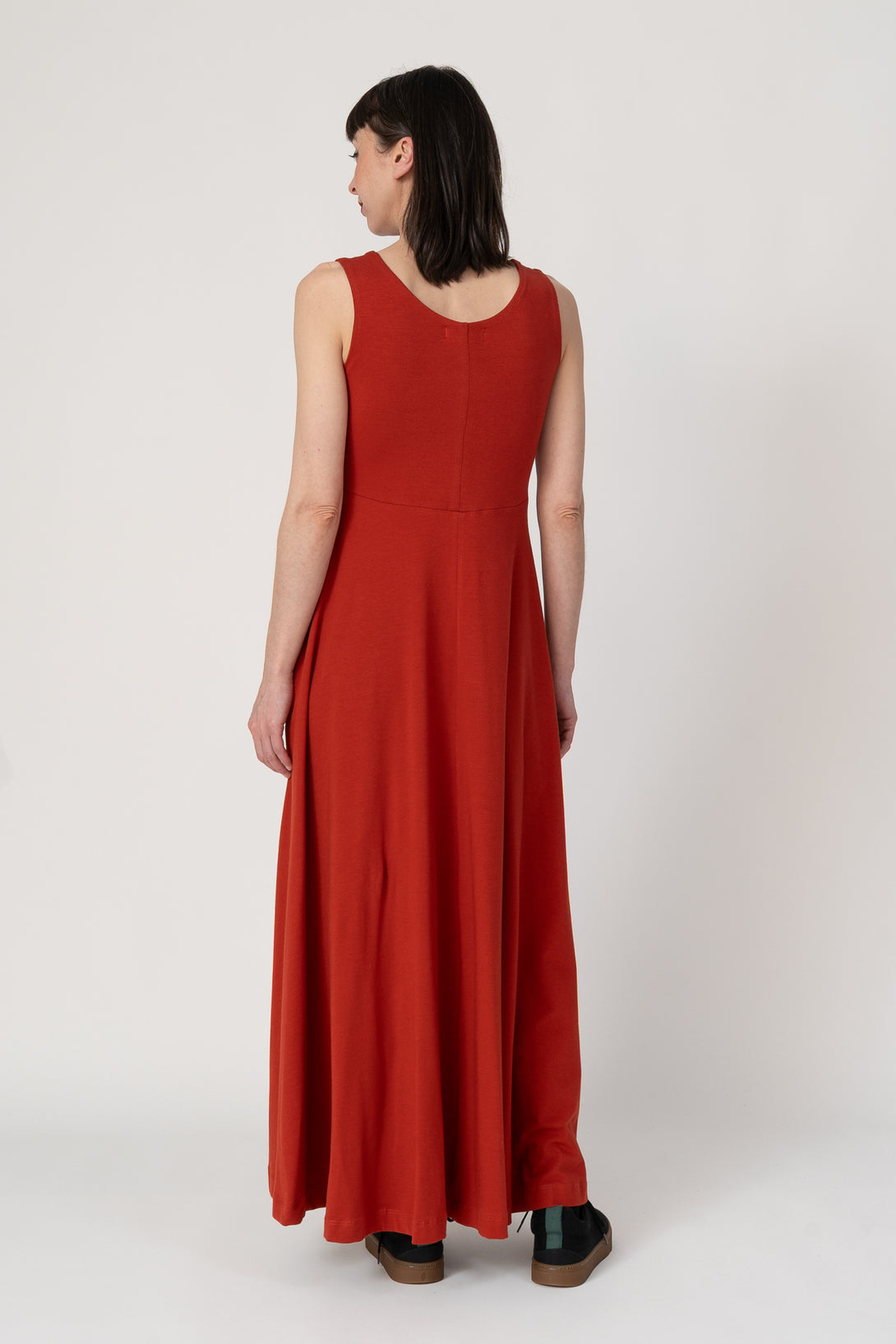 Vestido bailarina orange blood-Elisa Muresan