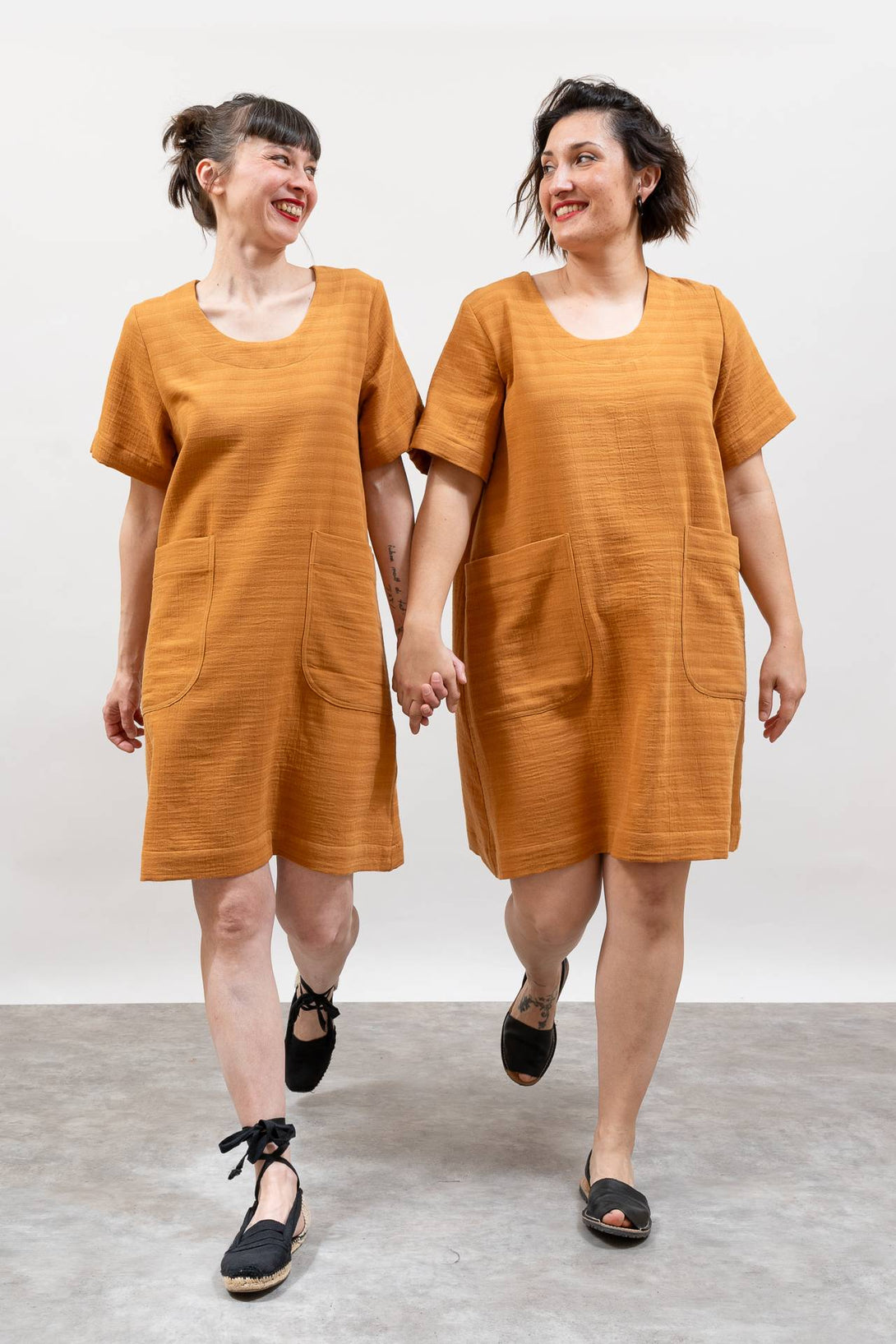 Vestido muselina con manga-Elisa Muresan