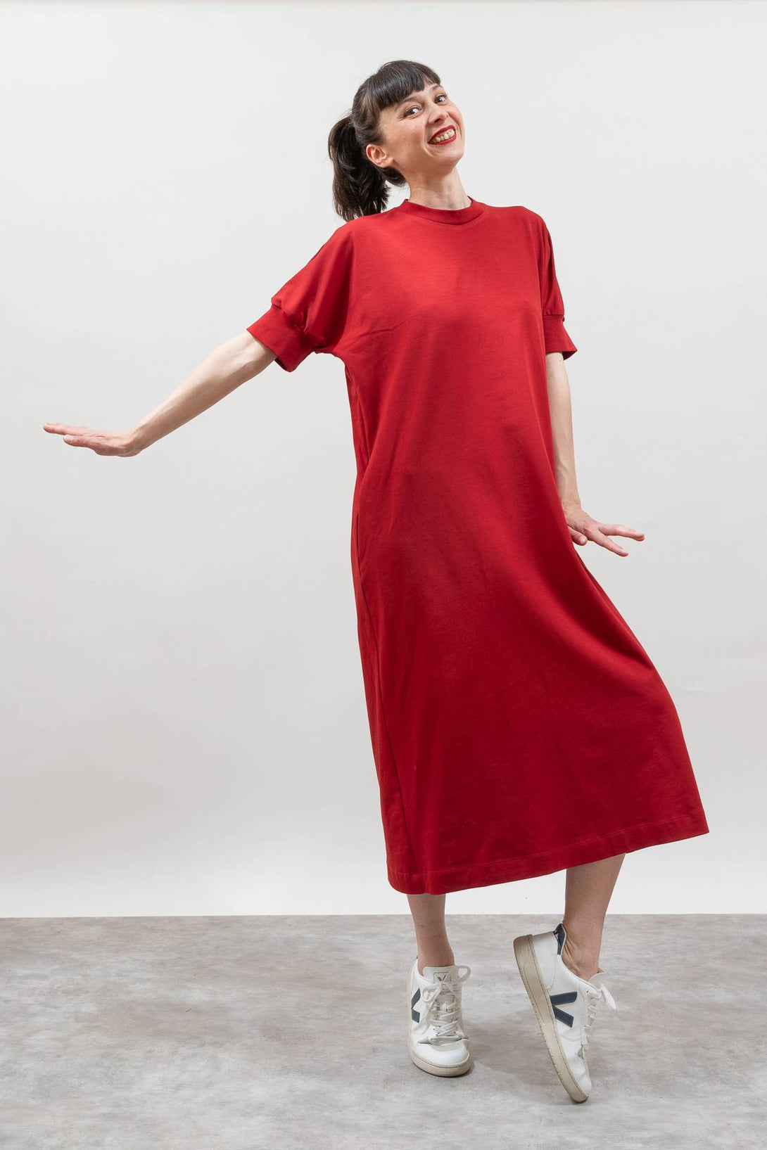 Vestido over chili-Elisa Muresan